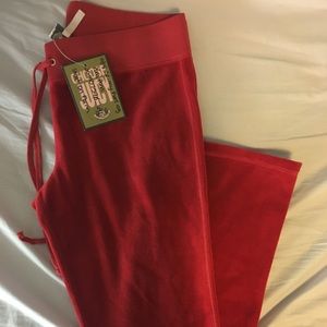Juicy Couture Velour Track Pants
